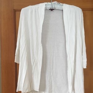 Easy white prana cardigan